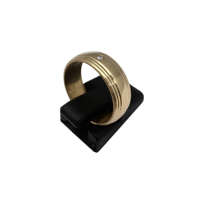 Diamantni prstan "ASTARE" 14K 585/1000; masa=5.89g