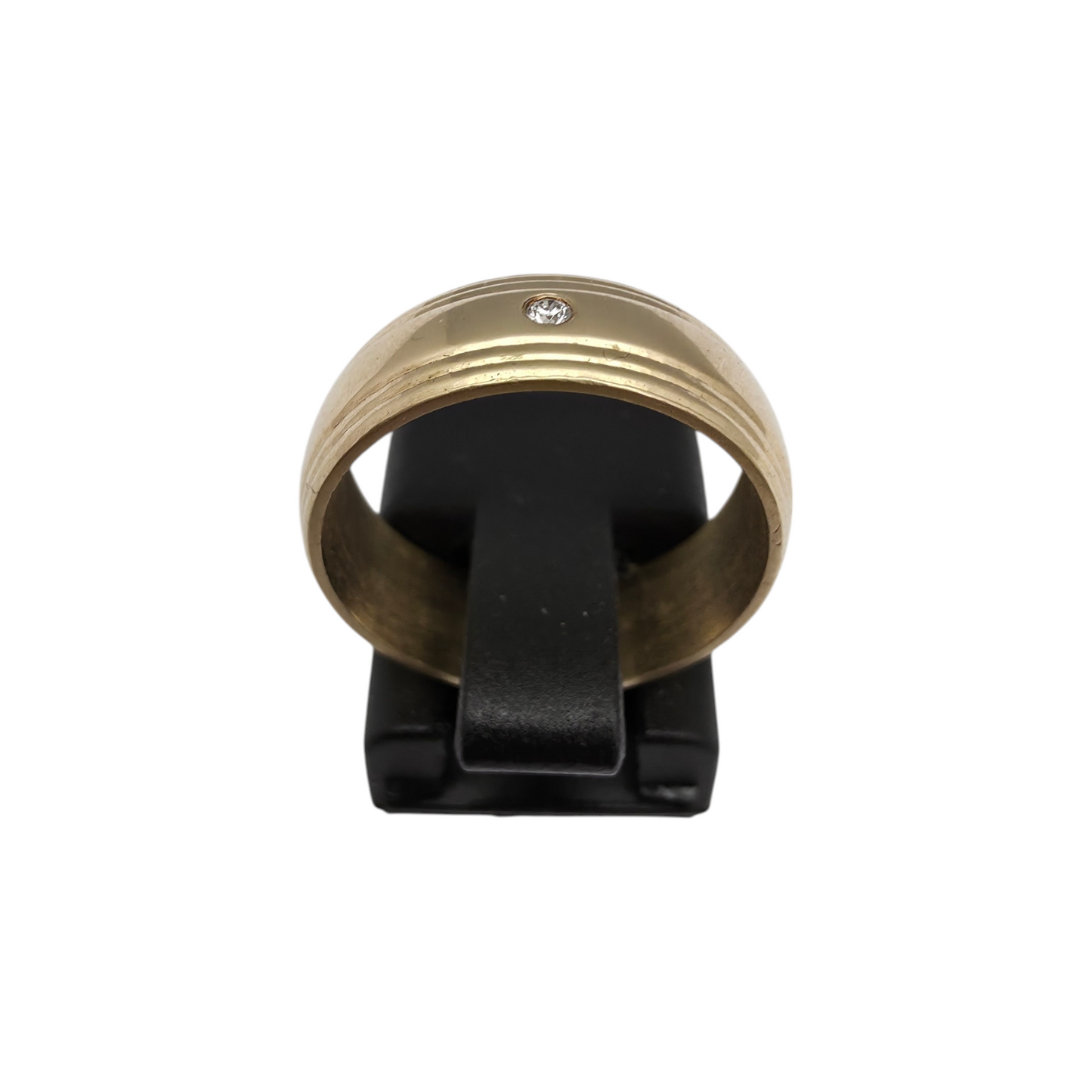 Diamantni prstan "ASTARE" 14K 585/1000; masa=5.89g