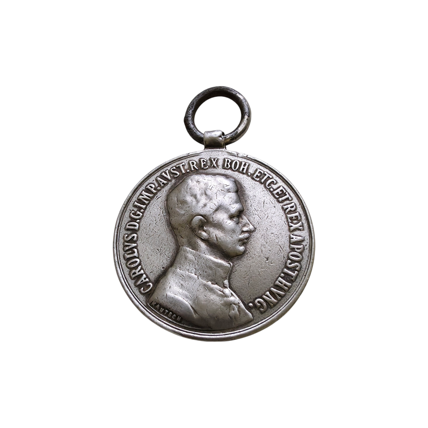 Medalja za hrabrost - srebro 999.9/1000; masa=17.99g