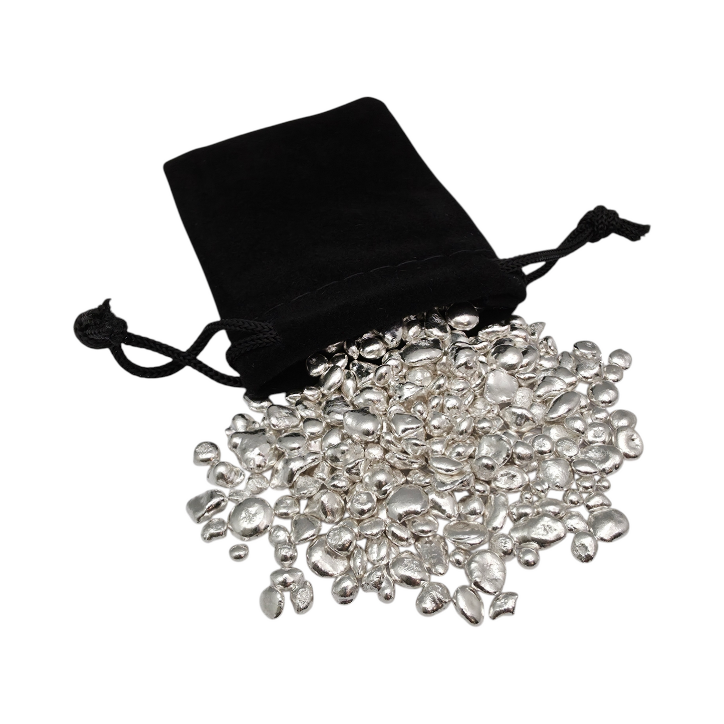 Srebrni granulat 999.9/1000; masa=245.11g