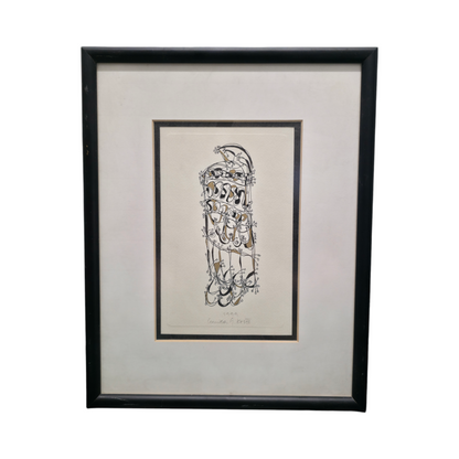 Leonida Goropevšek; mešana tehnika; abstrakt; 26 cm x 33 cm