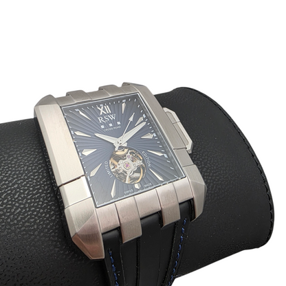 Ročna ura RSW Crossroad Open Heart Automatic 51 mm