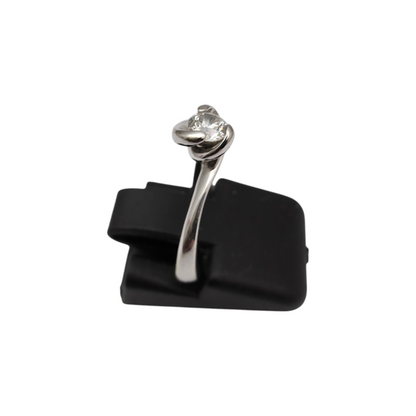 Diamantni prstan "AINO" 18K 750/1000+DIA; masa=1.97g