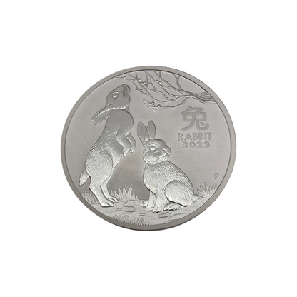 Srebrnik "Year of the Rabbit" 999/1000; masa=31.47g