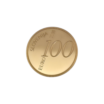 Naložbeni zlatnik "VALENTIN VODNIK" 21K 900/1000; masa=7.00g