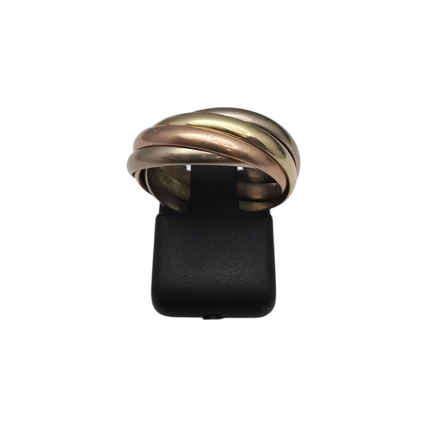 Zlati prstan "SATURN" 14K 585/1000; masa=6.27g