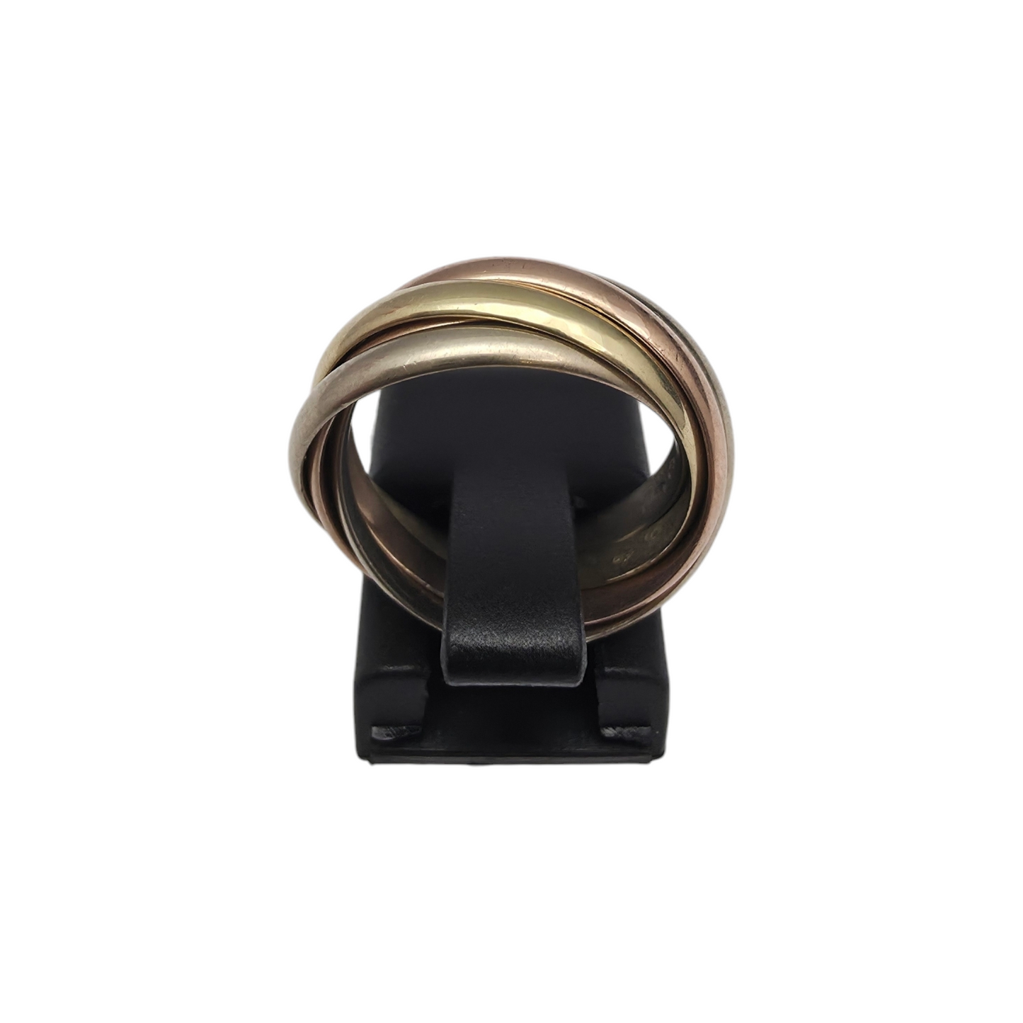 Zlati prstan "SATURN" 14K 585/1000; masa=6.27g