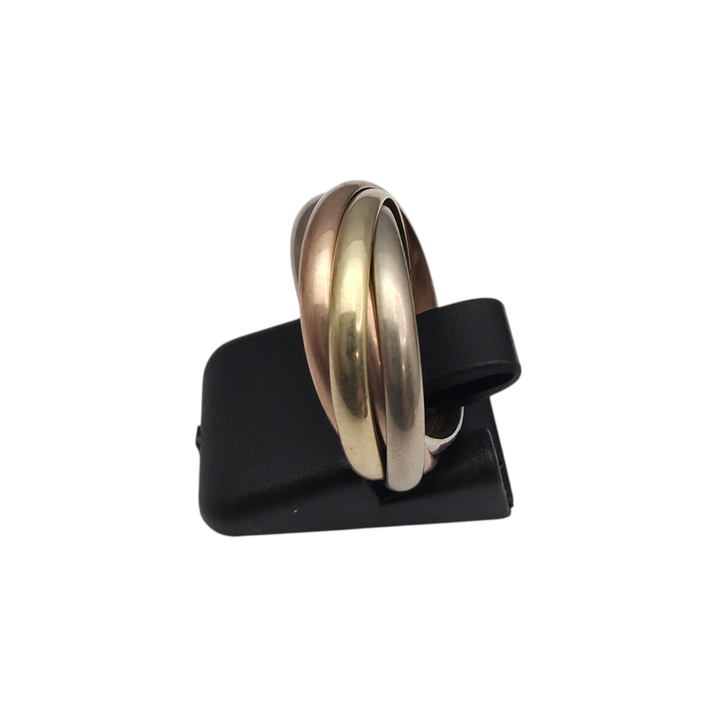 Zlati prstan "SATURN" 14K 585/1000; masa=6.27g