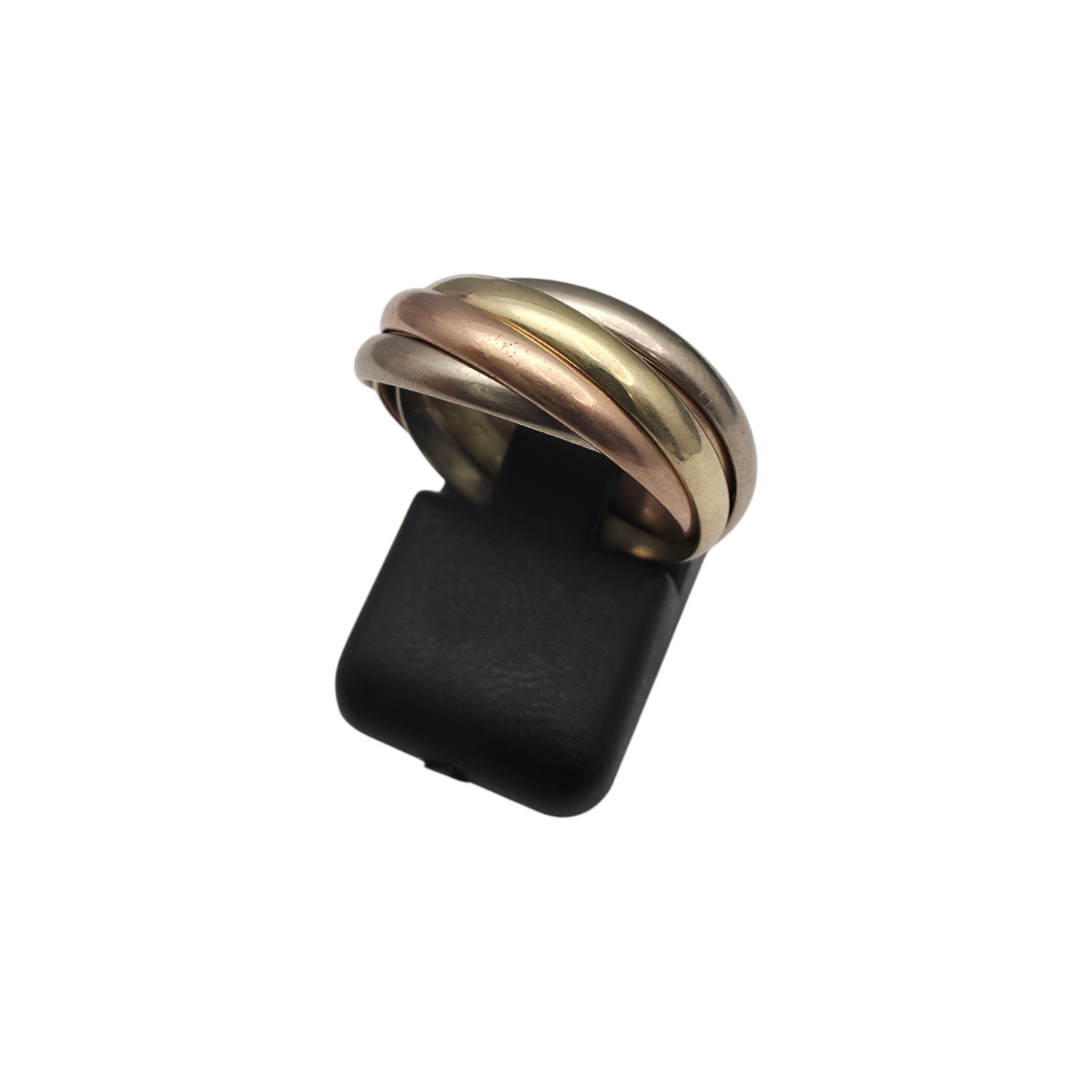 Zlati prstan "SATURN" 14K 585/1000; masa=6.27g