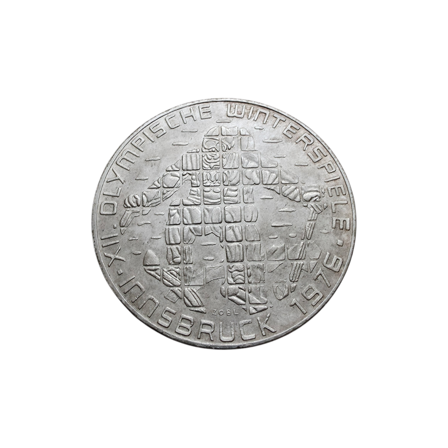 Srebrnik "100 SCHILLING" Ag 640/1000; masa=24.14g