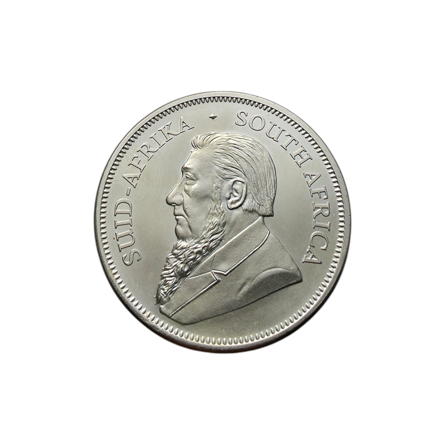 Srebrnik "KRUGERRAND" Ag 999/1000; masa=31.16g