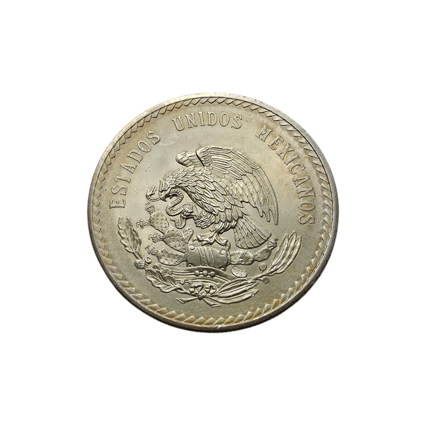 Srebrnik "5 PESOS" 900/1000; masa=30.06g
