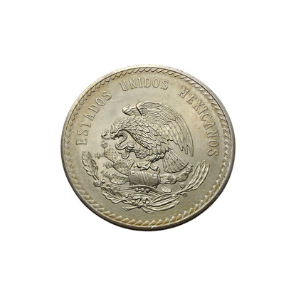 Srebrnik "5 PESOS" 900/1000; masa=30.06g