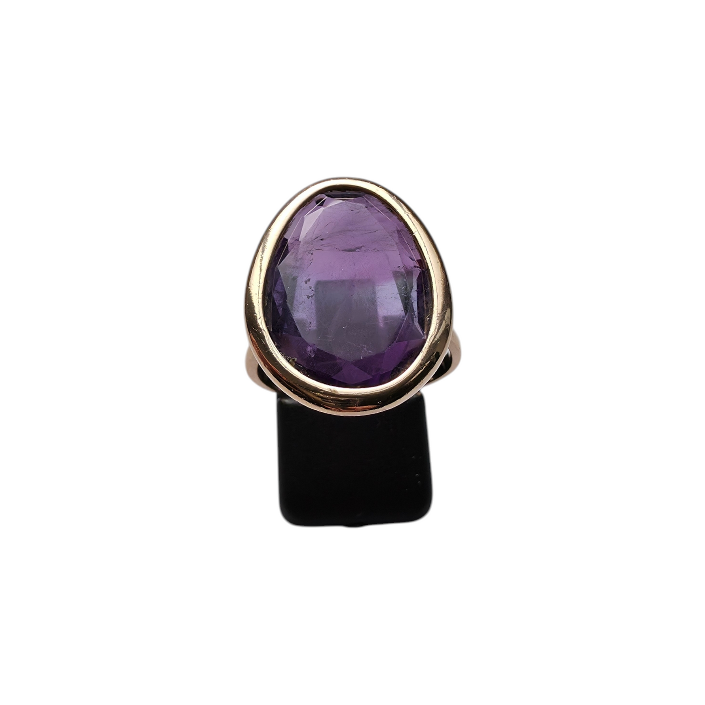 Zlati prstan "MAUVE" 14K 585/1000; masa=5.58g