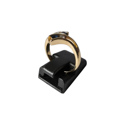 Diamantni prstan "NEPTUNE" 14K 585/1000+DIA; masa=3.31g
