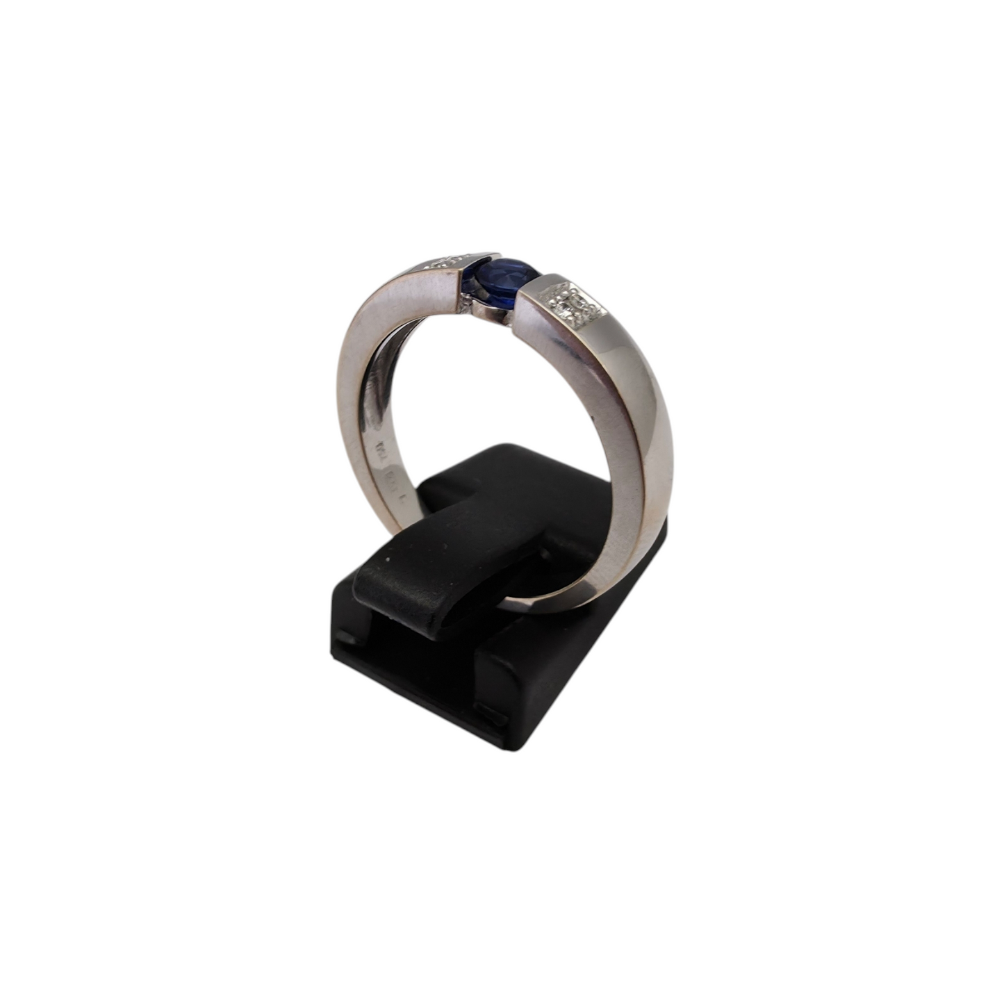Set diamantnega nakita SAFIR 18K 750/1000 + Certifikati