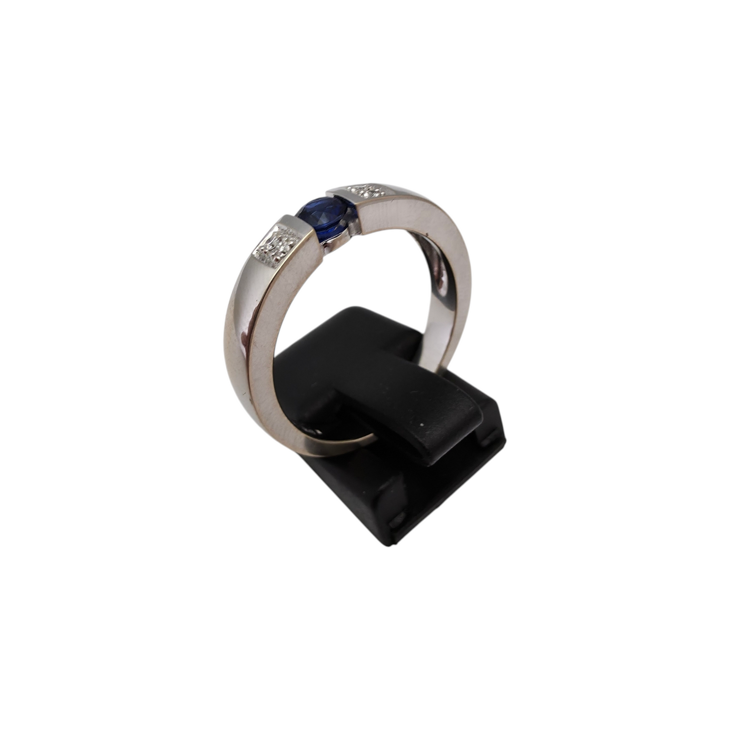 Set diamantnega nakita SAFIR 18K 750/1000 + Certifikati