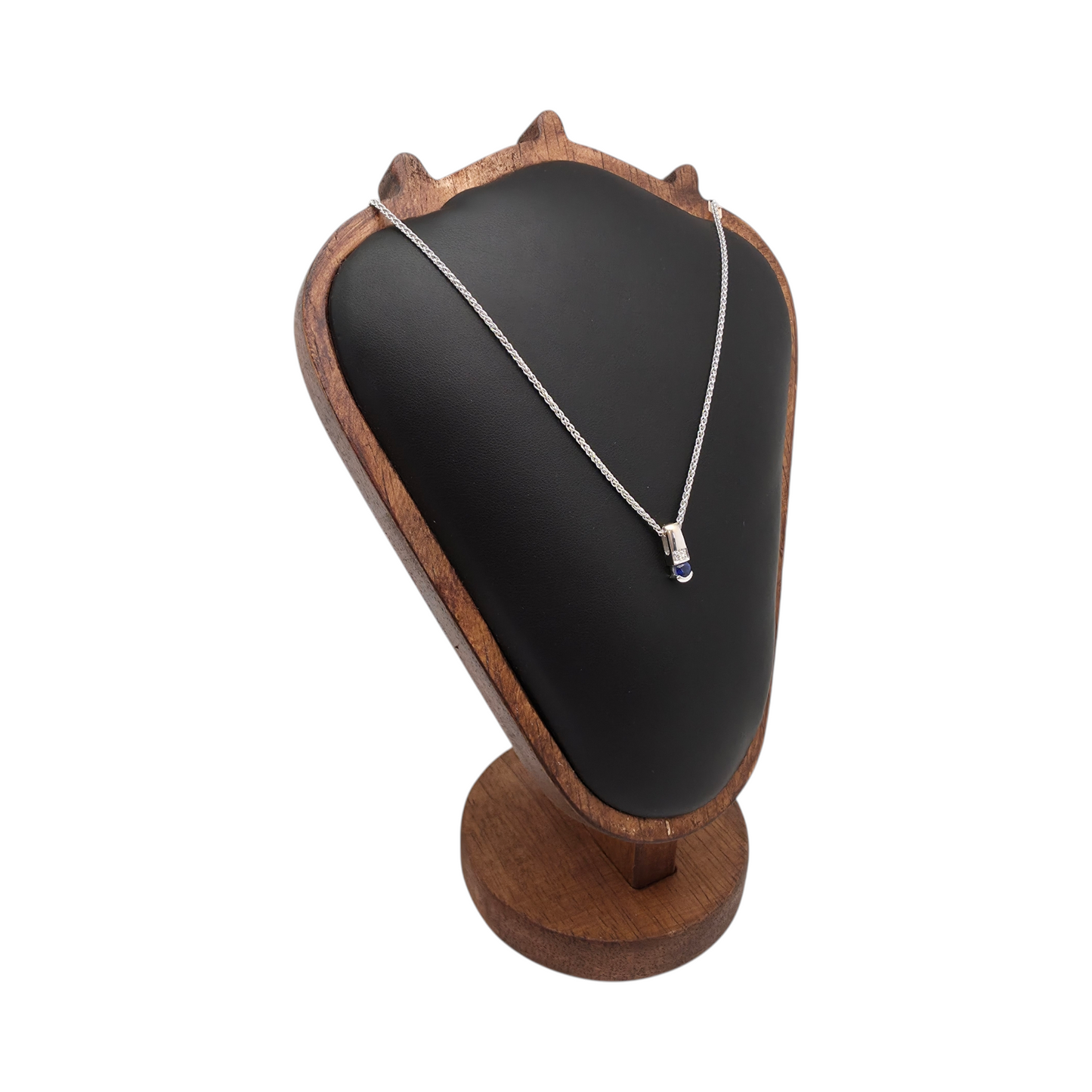 Set diamantnega nakita SAFIR 18K 750/1000 + Certifikati