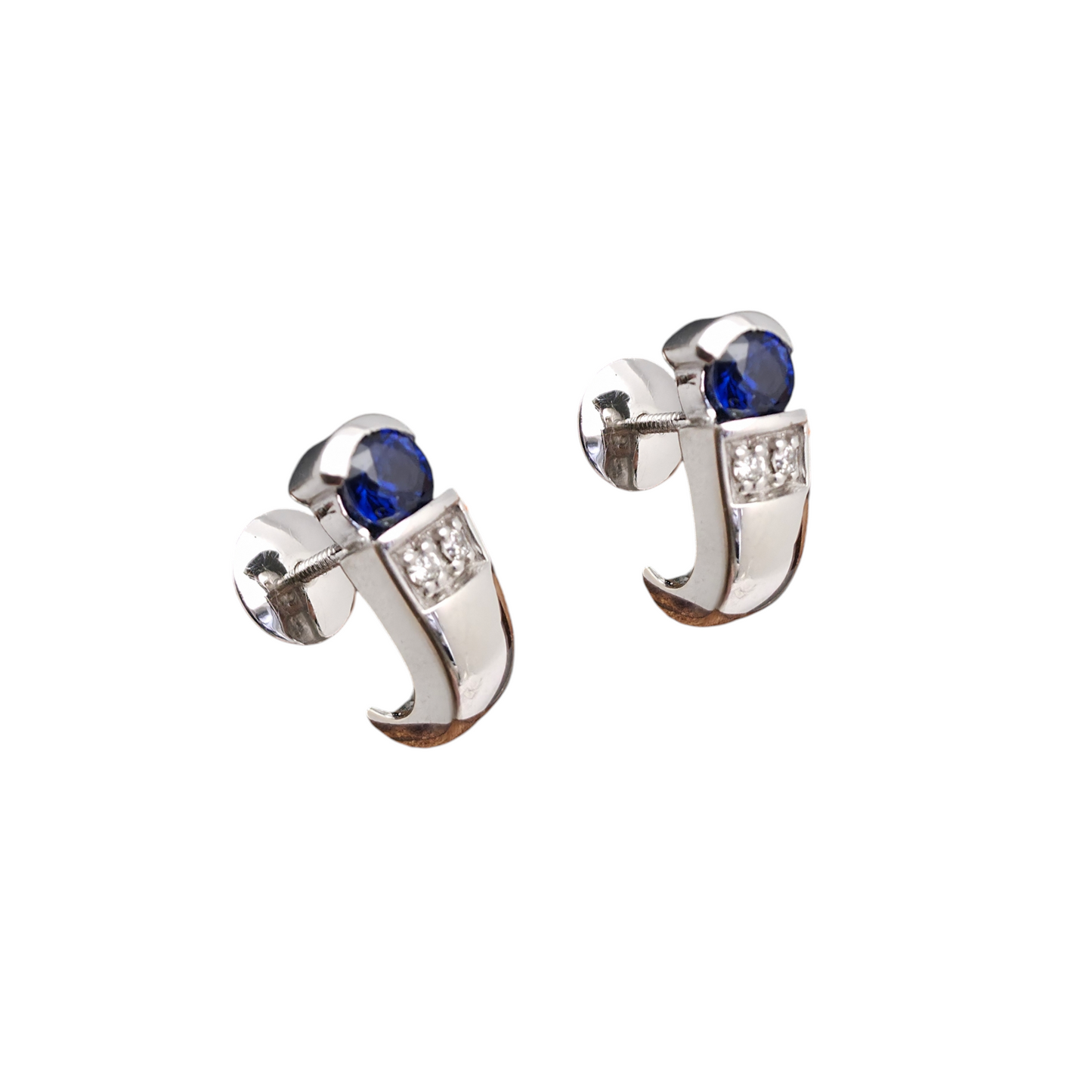 Set diamantnega nakita SAFIR 18K 750/1000 + Certifikati