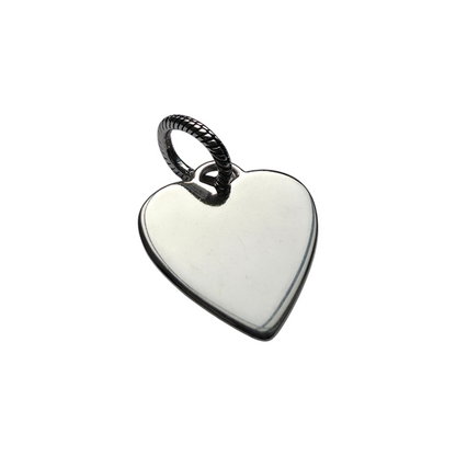 Srebrni obesek "SRCE" Ag 925/1000; masa=1.81g