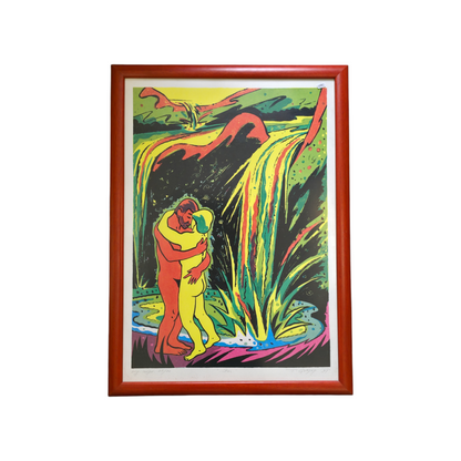 Tomaž Gorjup; grafika; "Par"; 51 cm x 71 cm