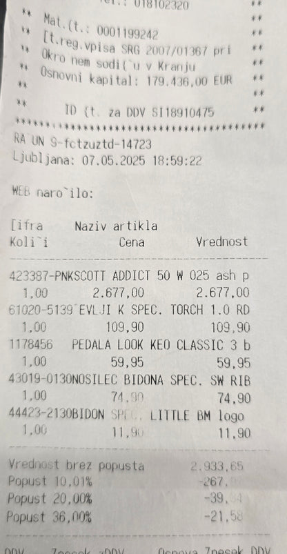 Cestno kolo Scott Addict 50W