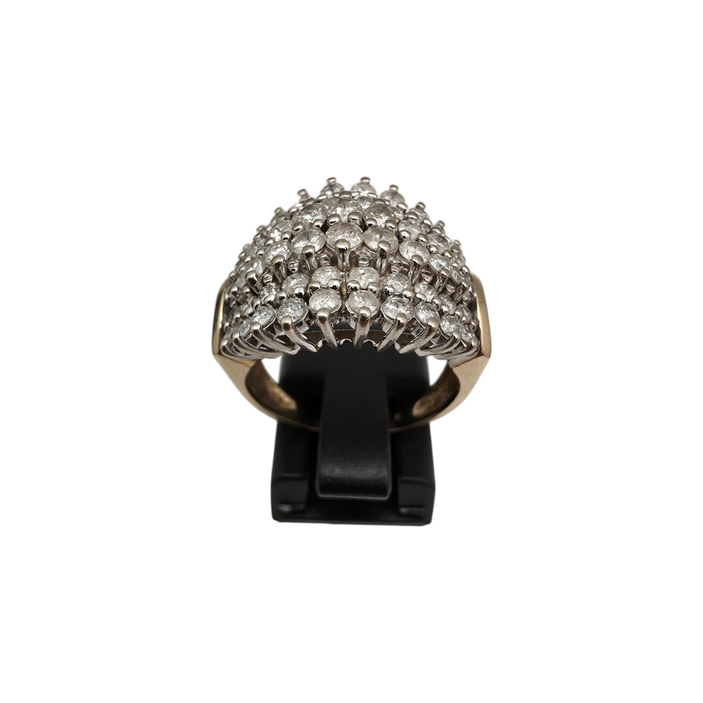 Diamantni prstan "HAMA" 10K 417/1000+DIA; masa=7.62g