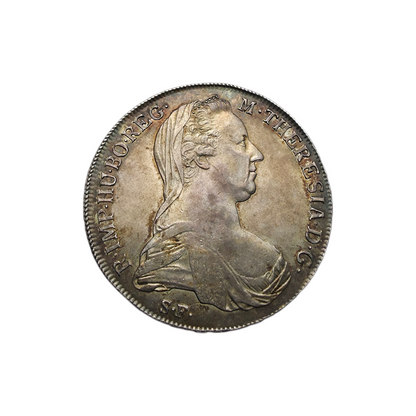 Srebrnik "1 THALER" Ag 833/1000; masa=27.89g