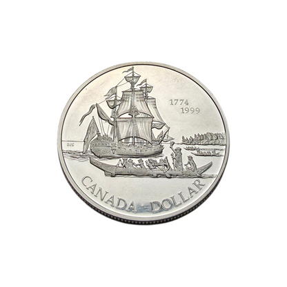 Srebrnik "CANADA DOLLAR" Ag 925/1000; masa=24.97g