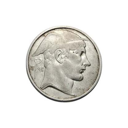 Srebrnik "50 FRANCS B." Ag 835/1000; masa=12.36g