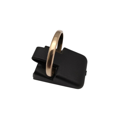 Zlati prstan "MINUTE" 14K 585/1000; masa=1.57g