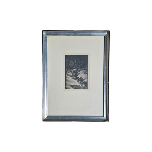 Božidar Jakac; bakrorez; "Reka" 1948; 27 cm x 37 cm