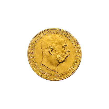 Zlatnik 20 Korona 21K 900/1000; masa=6.77g