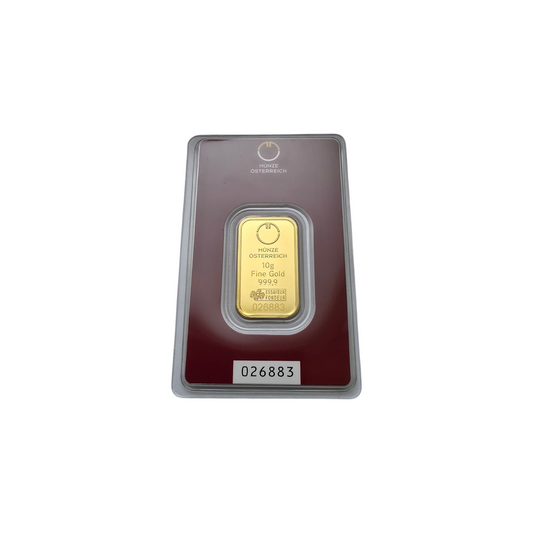 Naložbeno zlato Münze 24K 999.9/1000; masa=10.00g
