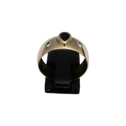 Zlati prstan "FELIX" 14K 585/1000; masa=6.19g