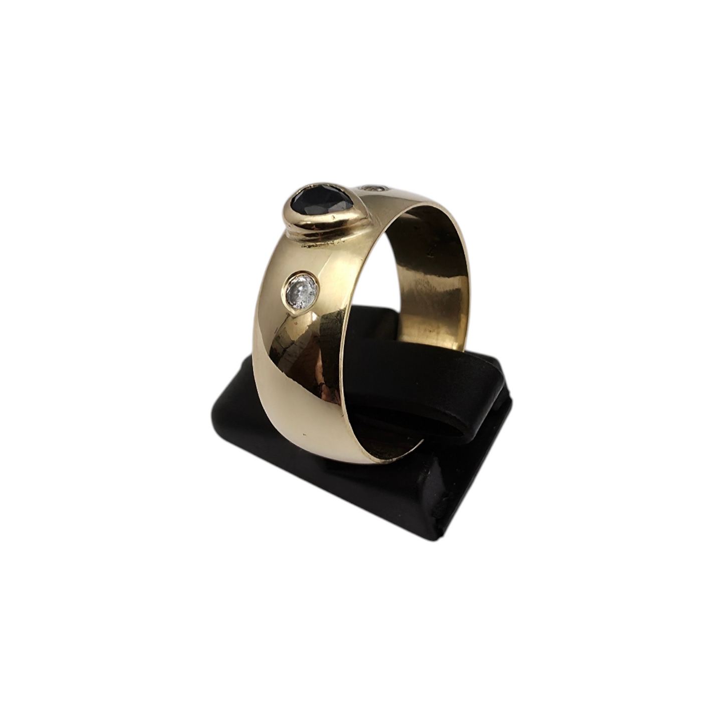 Zlati prstan "FELIX" 14K 585/1000; masa=6.19g