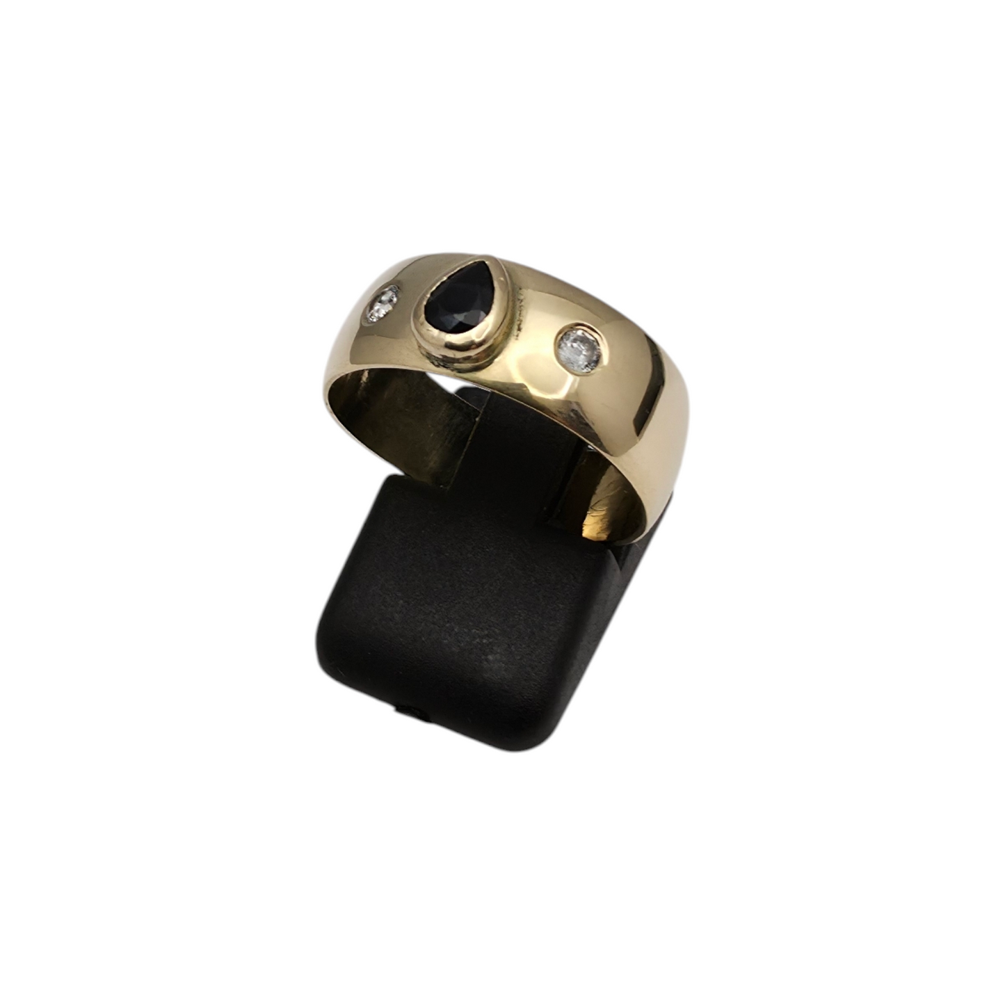 Zlati prstan "FELIX" 14K 585/1000; masa=6.19g