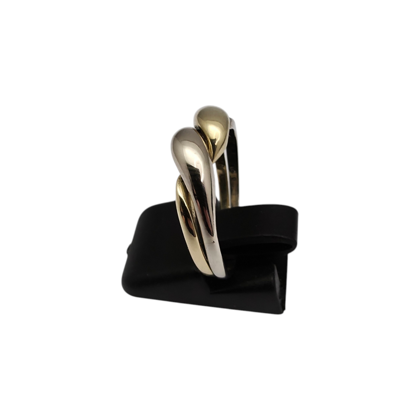 Zlati prstan "PAR" 14K 585/1000; masa=3.79g