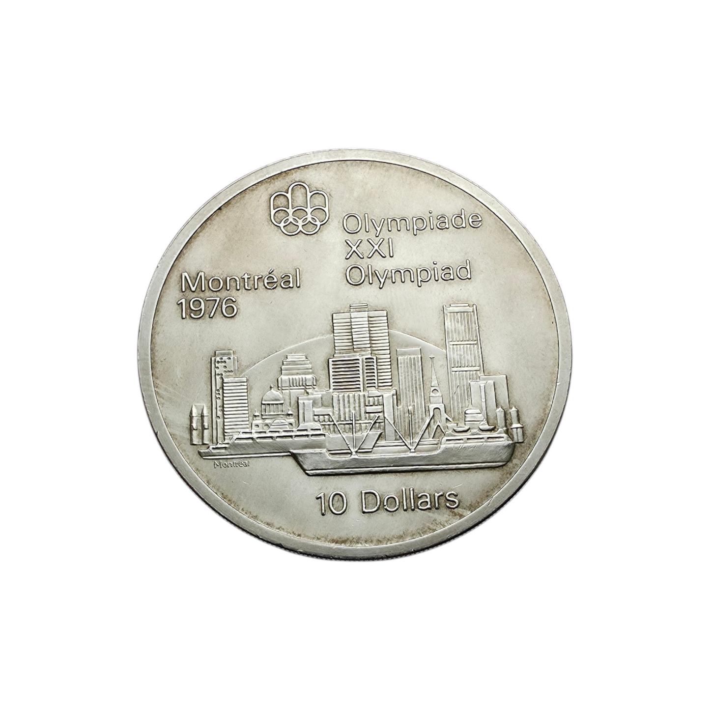 Srebrnik "MONTREAL 1976" Ag 925/1000; masa=48.18g