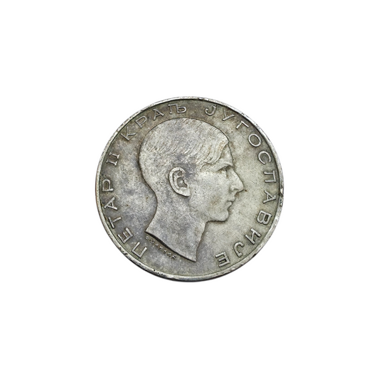 Srebrnik Petar II. 750/1000; masa=14.89g