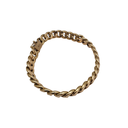 Zlata zapestnica "KONA" 18K 750/1000; masa=18.30g