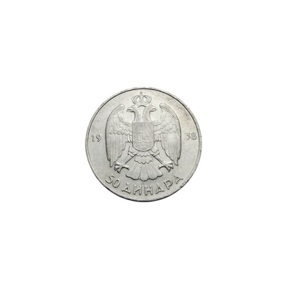 Srebrniki Petar II. 750/1000; masa=435g // 29 kovancev