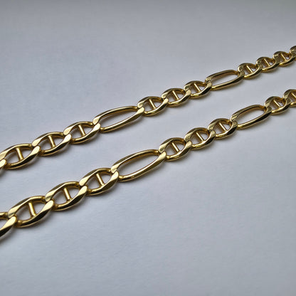 Zlata verižica "SENNA" 14K 585/1000; masa=17.67g