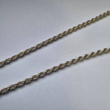 Srebrna verižica "CORDA" 925/1000; masa=5.79g