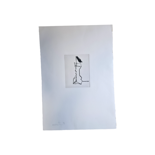 Branko Suhy; grafika; "Koktejl III."; 35 cm x 50 cm