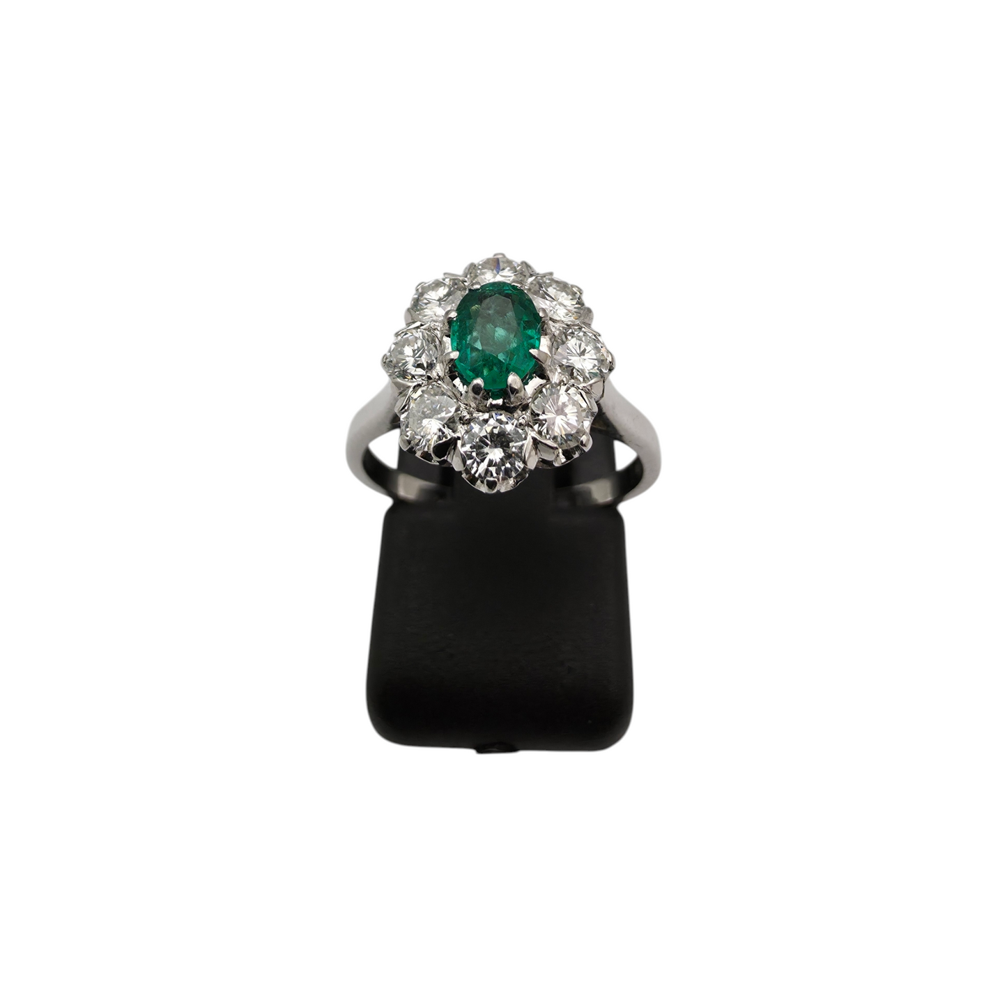 Diamantni prstan "DIANE" 14K 585/1000; masa=3.80g
