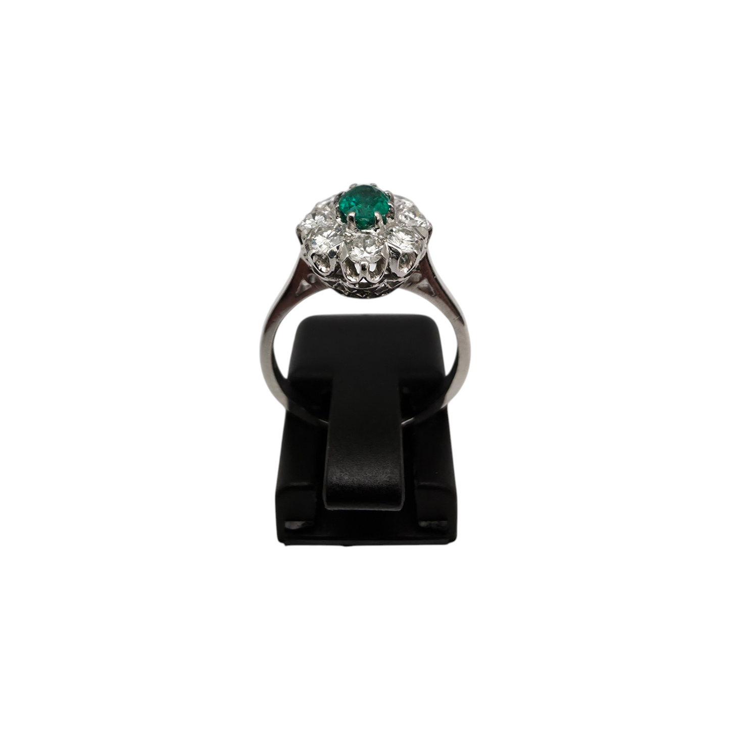 Diamantni prstan "DIANE" 14K 585/1000; masa=3.80g