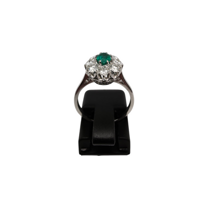 Diamantni prstan "DIANE" 14K 585/1000; masa=3.80g