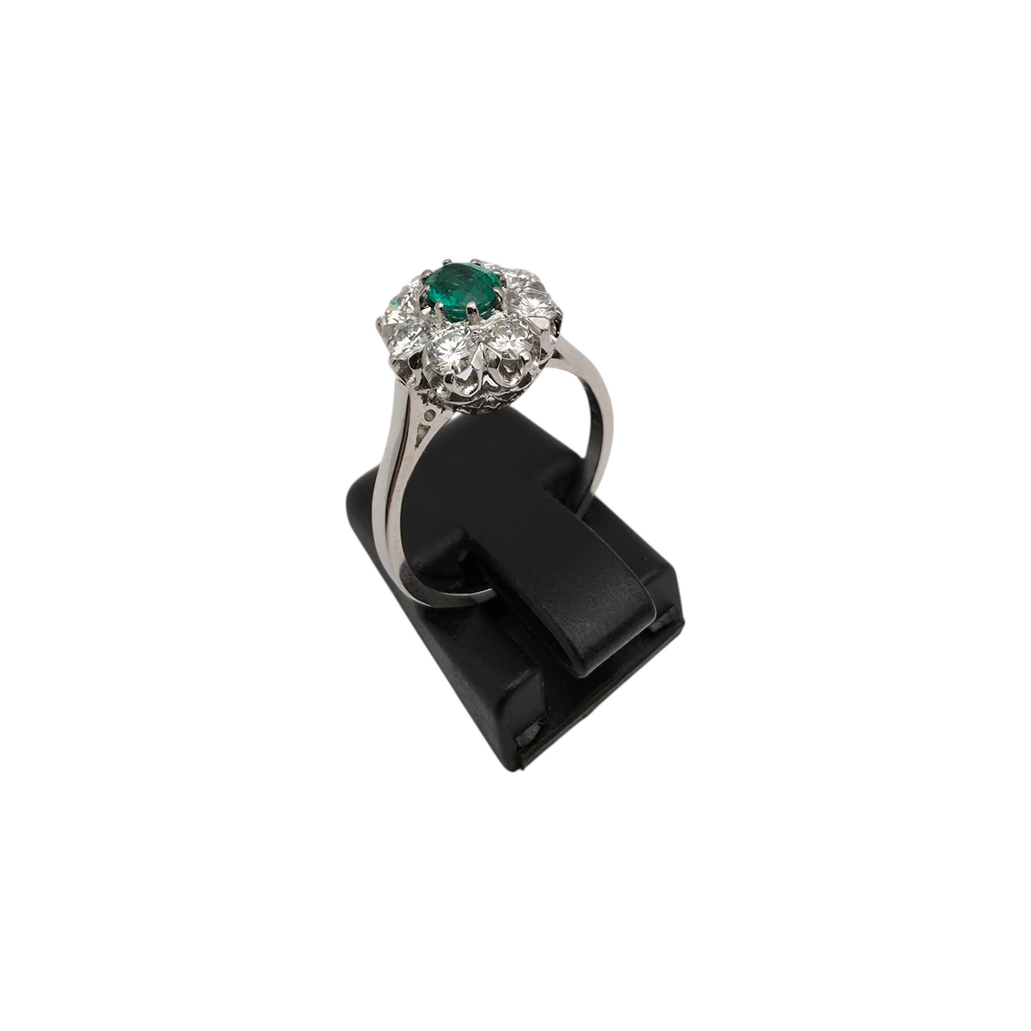 Diamantni prstan "DIANE" 14K 585/1000; masa=3.80g