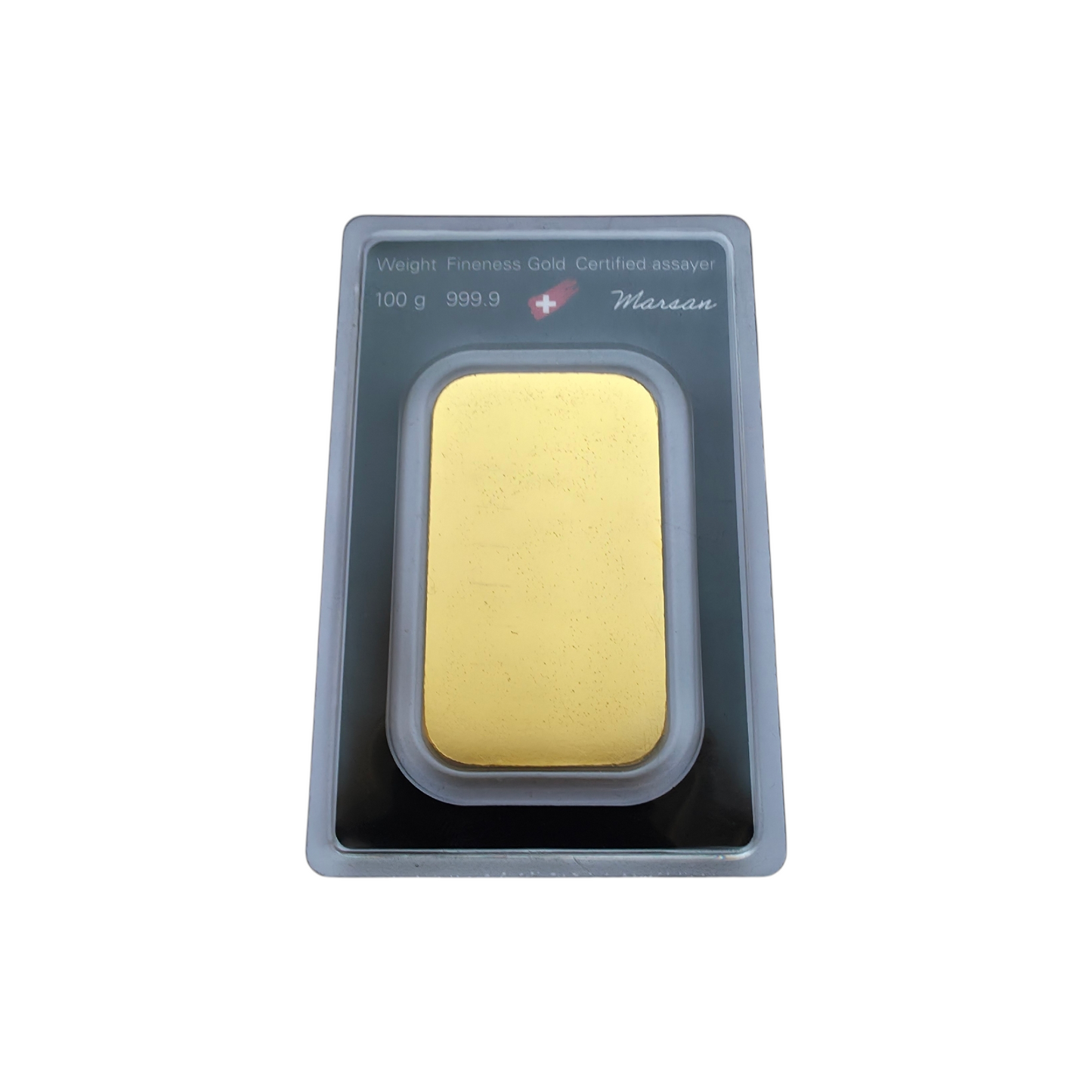 Naložbeno zlato Argor Heraeus 24K 999.9/1000; masa=100.00g